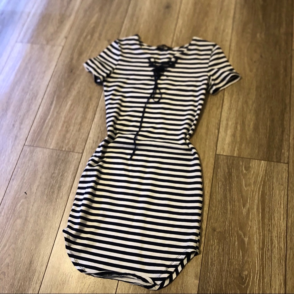 Women’s Striped Bodycon Dress